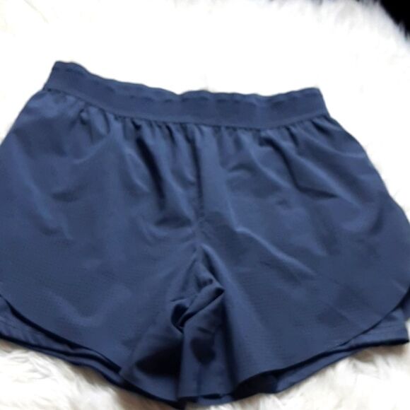 Avia Womans Soft Blue Netted Shorts M - Picture 3 of 5